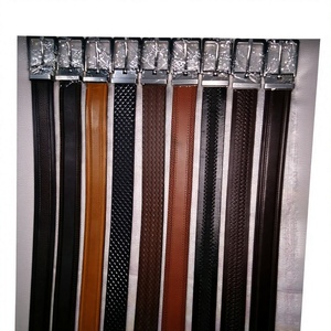 Wholesale Vintage Cow Hide Leather Belts Steel Square Pin Heat-Transfer Printed Solid Eco-Friendly Lightweight Waterproof Heavy - Product Image 3