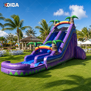 <span class=keywords><strong>Toboggan</strong></span> aquatique gonflable personnalisé pour enfants, <span class=keywords><strong>toboggan</strong></span> aquatique pour enfants pour terrain arrière - Product Image 6
