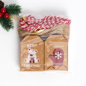 Étiquettes cadeaux en papier de <span class=keywords><strong>taille</strong></span> mini 2 <span class=keywords><strong>pouces</strong></span> petites pour boîtes à bijoux bas de noël petit étiquetage de cadeau - Product Image 3