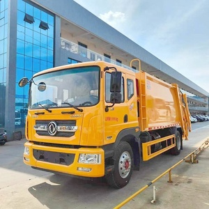 Camion à ordures compacteur Dongfeng D9, camions à ordures à compression de 15 mètres cubes à vendre - Product Image 1