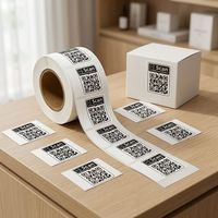 Etiquetas Adhesivas de Códigos QR de Alta Definición - Etiquetas Escaneables Resistentes al Agua para Inventario de Productos y Seguimiento Logístico