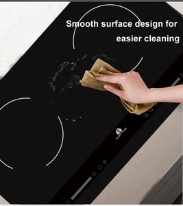 Cocina <span class=keywords><strong>portátil</strong></span> de <span class=keywords><strong>inducción</strong></span>, bobina de calentamiento grande, quemador de encimera de acero inoxidable, temporizador, <span class=keywords><strong>placa</strong></span> caliente <span class=keywords><strong>profesional</strong></span> - Product Image 4