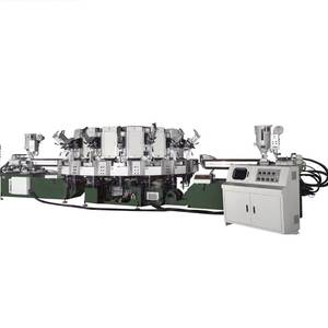 Máquina de Moldeo Rotatorio Automática de Doble Color de 16-20 Estaciones con Recubrimiento de Precisión para el Procesamiento de Diversos Materiales - Product Image 1