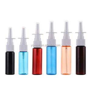 Şeffaf 10 ml 20ml 30 ml 50ml 1Oz Oral ağız dezenfekte PET sprey ince sis amber burun boşluğu şişe dikey püskürtücü ile - Product Image 5