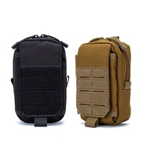 Pochette Tactique Molle Personnalisée pour Outils, Accessoires Médicaux, Chargeurs et Téléphone Portable (iPhone)