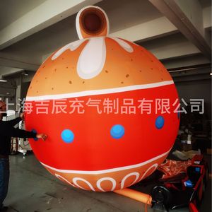 <b>Custom</b> Inflatable Cartoon <b>Balloon</b> Multi Color Christmas Decoration Water Resistant Plug Powered Greater Than 12 Ft - Product Image 1