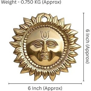 Sun <b>Wall</b> <b>Decor</b> Metal Circular Champagne Gold Bohemian Home Decoration Hanging Item - Product Image 4