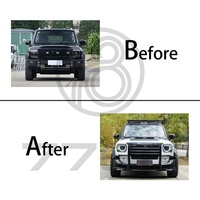 Kit de haute qualité pour la conversion de Jetour T2 en kit carrosserie Defender, pour la mise à niveau du Jetour T2 en kit carrosserie large Star Defender
