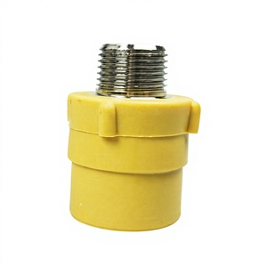 Герметичный промышленный прямой соединитель из полипропилена с наружной резьбой для водопровода - Product Image 1