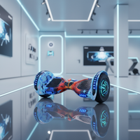 BAB WAY Smart Self Balancing Electric Hoverboard pour enfants, contrôle par application, lumières LED, certifié UL2272, DDP