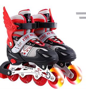 Patines de <span class=keywords><strong>ruedas</strong></span> de patinaje ajustables duraderos para niños y adultos de nueva tendencia, Patines De 4 <span class=keywords><strong>Ruedas</strong></span> Con Luz - Product Image 5