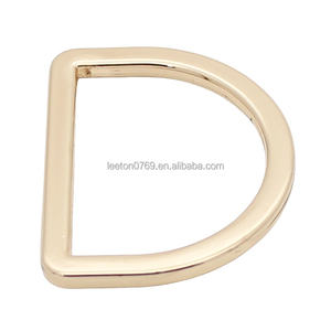 ห่วงรูปตัว <span class=keywords><strong>D</strong></span> แบบแบน Quality15mm สูง20มม. 25มม. 30มม. 35มม. 40มม. 45มม. 50มม. หัวเข็มขัดซิงค์อัลลอยสีสันสดใส - Product Image 1