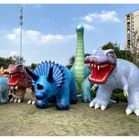 Expositions en plein air et en intérieur, publicité, dinosaures gonflables géants, simulation de Tanystropheus, Brachiosaurus, animaux, jouets de dinosaures