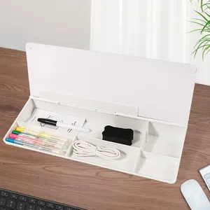 Tableau effaçable à sec de bureau de haute qualité petit tableau blanc avec support 12x9 pouces Mini tableau blanc en verre A4