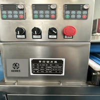 Nouvelle machine commerciale à floquer la viande, automatique, en acier inoxydable, épaisseur réglable, pour poulet (coupes de poulet)