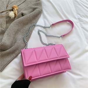 I-0361 New Fashion Women's Handbag Large Capacity <b>Crossbody</b> Shoulder <b>Bag</b> Lattice Pattern Designer Square <b>Bags</b> - Product Image 4