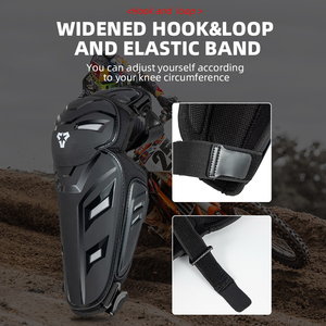 Coudières de Motocross Maille de Genouillère de Motocross Protège-Coudes de Moto Genouillères de Sport <span class=keywords><strong>Protections</strong></span> Croisées Genouillères de Descente - Product Image 4