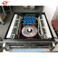 Amplificateur de puissance professionnel, amplificateur audio, circuit de classe AB, classe H, amplificateur de puissance de 2000 watts avec affichage