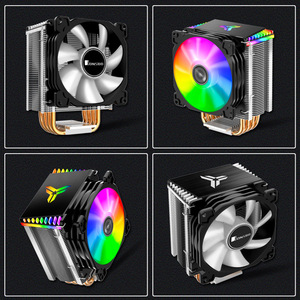 CR1400 4Pin PC LED <b>Fan</b> Cooling RGB 4 Heat-pipes CPU Cooler <b>Computer</b> Radiator for 1151/1155/AM3/AM4 LED <b>Fan</b> Cooling - Product Image 4