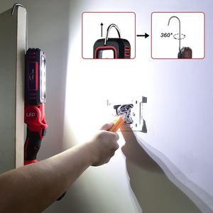 Chiếu sáng di động 21V Pin Lithium công suất lớn siêu sáng chiếu sáng ngoài trời cắm trại Móc Đèn LED Đèn - Product Image 6