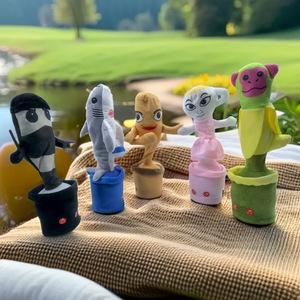 120 bài hát điện tử nhảy múa xương rồng dễ thương nhồi bông đồ chơi cho trẻ em PP bông đầy kỷ lục lặp lại chức năng trẻ em của món quà - Product Image 4