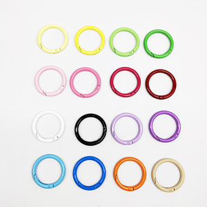 YN anneaux <span class=keywords><strong>à</strong></span> ressort <span class=keywords><strong>pour</strong></span> porte-clés Snap Clip déclencheur ressort ceinture boucle pointe ruban sertissage extrémités résultats <span class=keywords><strong>pour</strong></span> sangle ceinture Clip réparation - Product Image 6