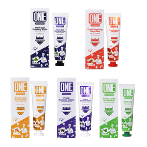 Dentifrice blanchissant au fluorure de sodium <span class=keywords><strong>en</strong></span> gros, saveur menthe et herbes, anti-taches, anti-mauvaise haleine, anti-caries, pour la <span class=keywords><strong>France</strong></span> - Product Image 6