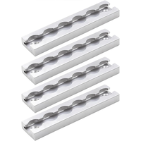 Profilé en aluminium série 6000 à fente en U, couleur personnalisée, à prix réduit, pour système de fixation de cargaison, rail L en aluminium pour avion
