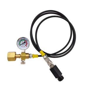 Kit de Manguera de Alta Presión de 1.5m para Tanque de CO2 Sodastream Homebrew, Tr21-4 W21.8-14 CGA320 - Product Image 1