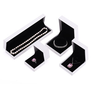 Upscale Lightweight PU Paper Jewelry Packaging Stylish Display for <b>Rings</b> Necklaces Custom Color Logo Bulk Friendly for Retailers - Product Image 3