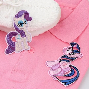 Patch <span class=keywords><strong>de</strong></span> broderie <span class=keywords><strong>de</strong></span> dessin animé pour enfants, bricolage polyvalent, <span class=keywords><strong>licorne</strong></span>, pâte <span class=keywords><strong>de</strong></span> tissu, petit cheval, fer - Product Image 4