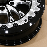 Jantes forgées concaves profondes 2/3 pièces sur mesure avec système Beadlock, usinées en usine, pour SUV tout-terrain et voitures modifiées