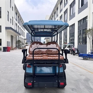 HKBG รถกอล์ฟออฟโรดแบตเตอรี่ลิเธียม6ที่นั่งรถเข็นกอล์ฟข้างถนนถูกกฎหมาย - Product Image 4