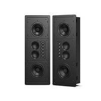 Enceinte en bois, amplificateur professionnel 5.1 canaux, 8 pouces, système de cinéma maison 500 watts, équipé d'un amplificateur, prix