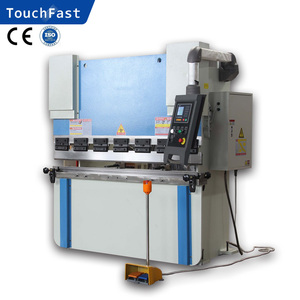 Touchfast Mini Máy Móc 6Mm Tự Động Kim Loại Tấm Máy Uốn Điện NC Báo Chí Phanh 85ton Thép Tấm Gấp - Product Image 3