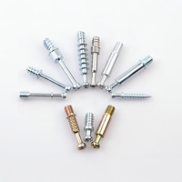 Accessoires de meubles en acier au carbone zingué, connecteur mini-fix 3-en-1 à verrouillage par came, boulon pour meubles en bois, mobilier moderne pour hôtel et salon