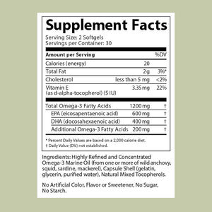 Ácidos grasos omega 3 de marca privada de alta calidad y EPA y DHA y vitamina E para la SALUD DE LAS ARTICULACIONES, blanqueamiento de la piel y cápsulas blandas antioxidantes - Product Image 5