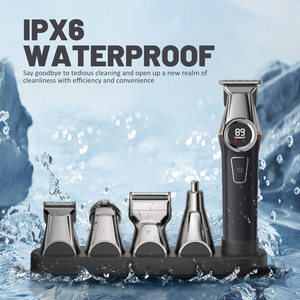 Râu tông đơ và tóc Clipper người đàn ông của grooming Kit cho râu cơ thể mũi tai và khu vực thân mật không dây trẻ em Clipper có thể sạc lại - Product Image 3