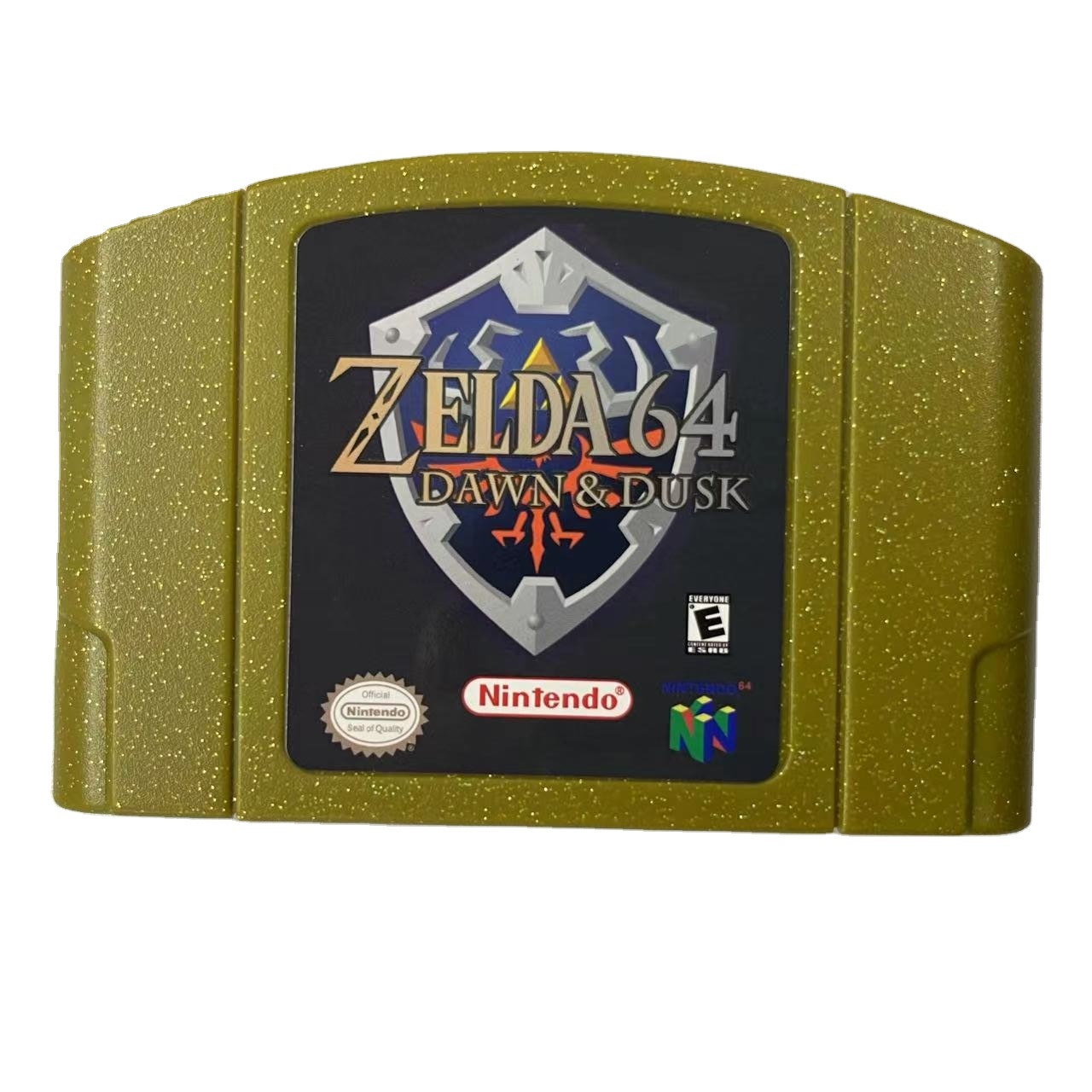 ZELDA 64 DAWN & DUSK Golden Shell Everdrive N64 Cartucho de