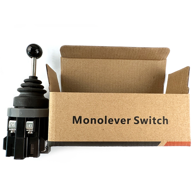 HKB302 301 Cross Switch 4 Positions Momentary Type Monolever Joystick Switch Made of Durable Plastic