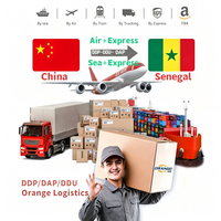 Transit de fret DDP porte-à-porte Sénégal Express/Mer/Air depuis la Chine vers Dakar, Saint Louis, Tuba, Cahoruc – Logistique FedEx DHL