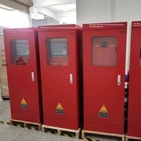 Armoire de contrôle intelligente et automatique pour l'inspection des pompes incendie avec dispositif d'urgence mécanique et commande électrique