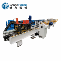 Machine automatique de formage de profilés en acier avec cisaillement servo, machine à poutrelles en acier léger, machine de profilage de tôles en acier léger