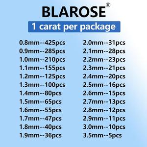 1.0ct por Paquete, Tamaño Pequeño 0.8-3.5mm, Piedra Preciosa de Moissanita Creada en Laboratorio, Color D Incoloro, VVS1, Corte Excelente, Certificado CAL - Product Image 3