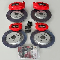 Untuk IS250/IS300/IS350 GS300/GS430/GS460 LS430/LS460 RC/RC F Depan/Belakang 4-Pot 2-Pot Kit Kaliper Rem Aluminium Baru Universal