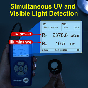 เครื่องวัดแสง LS331 NDT สำหรับตรวจสอบข้อบกพร่อง วัดพลังงานรังสียูวีและความสว่างของแสงที่มองเห็นได้ สำหรับการทดสอบด้วยสารรั่วไหลและอนุภาคแม่เหล็ก - Product Image 5