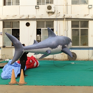 Tubarão Inflável Gigante Realista / Animais Infláveis à Venda - Product Image 4