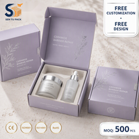 Boîte cosmétique personnalisée en carton ondulé, boîte d'expédition, emballage couleur, fournisseur direct d'usine OEM ODM