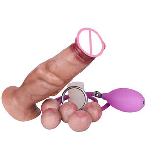 Consolador Ovipositor FAAK de 7,7 pulgadas con 5 huevos, juguetes huecos realistas para adultos, Estimulación del punto G, consoladores para poner huevos para hombres - Product Image 5