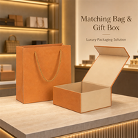 Sacs Shopping Papier Luxe Haut de Gamme Imprimés Numériquement et Boîte Cadeau Magnétique Personnalisée pour Parfum ou Mariage